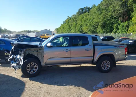 2017 Toyota Tacoma Dbl Cab/Sr/Trdspt/Or/Pro из США, поврежденный, VIN 3TMCZ5AN4HM097187